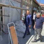 Ceylan ve Aşgın, Cephe Sağlıklaştırması projesini incelediler