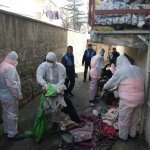 Çöp evden 2 kamyon atık çıktı