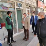 Aşgın’dan Yeniyol Mahalel Muhtarı Demiray’a ziyaret