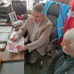 Aşgın’dan Yeniyol Mahalel Muhtarı Demiray’a ziyaret