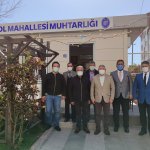 Aşgın’dan Yeniyol Mahalel Muhtarı Demiray’a ziyaret