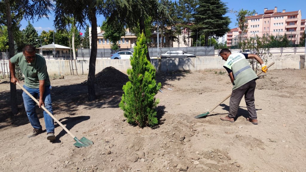 Belediyemiz, Fevziçakmak 3. Caddeye 108 ağaç dikti