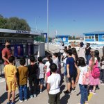 Öğrenciler 1.Sınıf Atık Atık Getirme Merkezini Ziyaret Etti