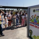 Öğrenciler 1.Sınıf Atık Atık Getirme Merkezini Ziyaret Etti