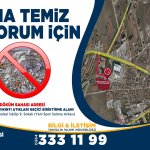 "İnşaat ve Yıkıntı Atıkları Geçici Biriktirme Alanı" oluşturuldu