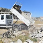 "İnşaat ve Yıkıntı Atıkları Geçici Biriktirme Alanı" oluşturuldu