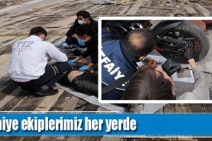 Çorum İtfaiyesi her yerde