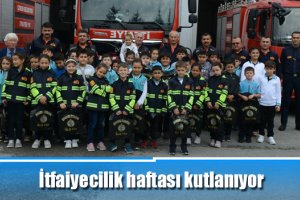 İtfaiyecilik haftası kutlanıyor