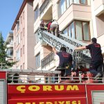 Çorum İtfaiyesi 2018’de 1071 olaya müdahale etti