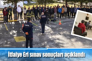 İtfaiye Eri Sınav sonuçları açıklandı