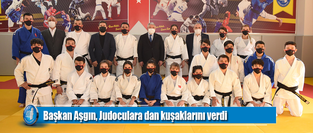Başkan Aşgın, Judoculara dan kuşaklarını verdi