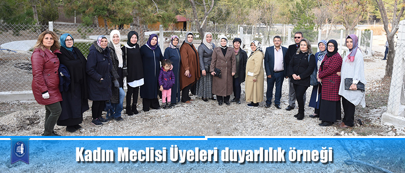 Kadın Meclisi Üyeleri duyarlılık örneği
