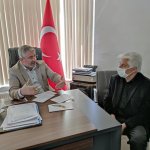 Başkan Aşgın, Kale Muhtarı Ali Şahin’i ziyaret etti
