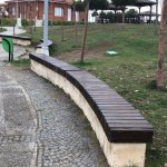 Kameriye ve banklar onarılıyor