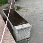 Kameriye ve banklar onarılıyor