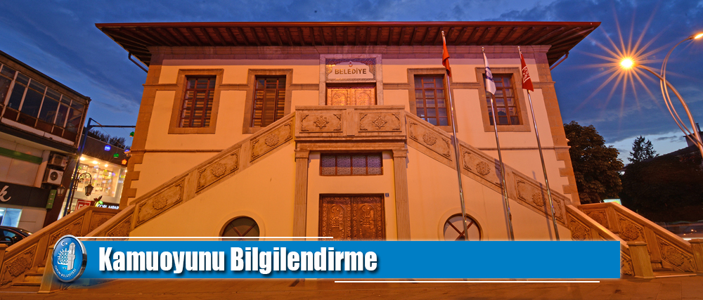 Kamuoyunu Bilgilendirme