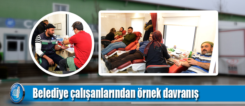 Belediye Personeli Kan Verdi