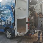 Kanalizasyon hatları rutin olarak temizleniyor