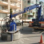 Kanalizasyon hatları rutin olarak temizleniyor