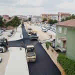 Sezonun ilk asfalt çalışması Karakeçili yolunda başladı