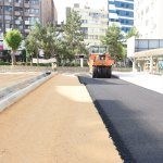 Sezonun ilk asfalt çalışması Karakeçili yolunda başladı