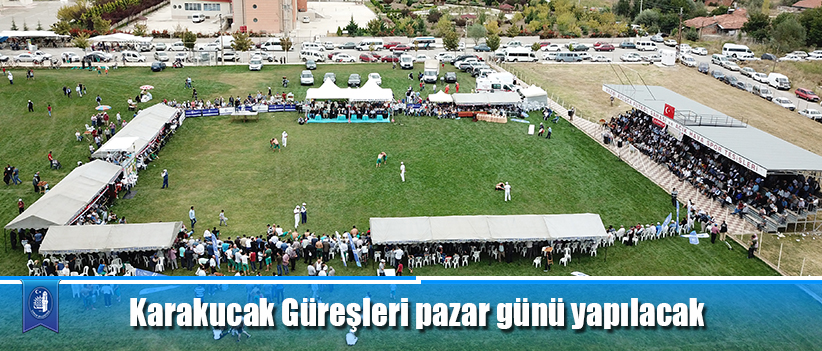 Karakucak Güreşleri pazar günü yapılacak