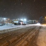 Belediyemizden aralıksız karla mücadele çalışması