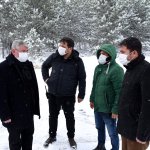 Belediyemizden aralıksız karla mücadele çalışması