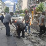 Gazi Caddesi’nden RTE Caddesi’ne kavşak