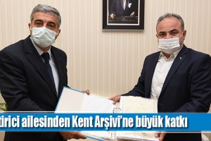 Ektirici ailesinden Kent Arşivi’ne büyük katkı