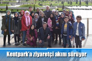 Kentpark’a ziyaretçi akını sürüyor