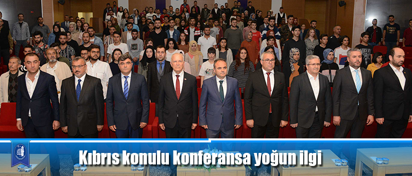 Kıbrıs konulu konferansa yoğun ilgi