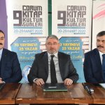 Bölgenin en büyük kitap kültür günleri Çorum’da yapılacak