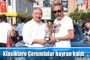 Klasiklere Çorumlular hayran kaldı