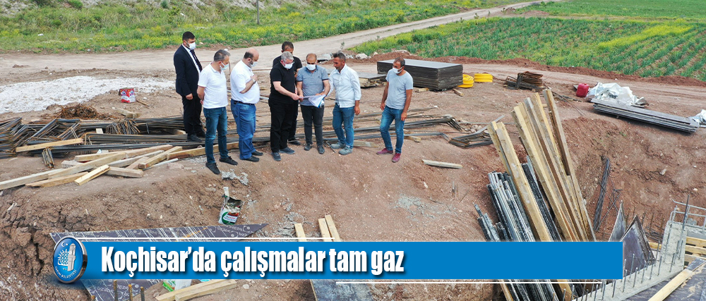 Başkan Aşgın, Koçhisar İsale hattı çalışmalarını inceledi