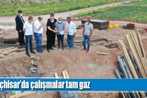 Başkan Aşgın, Koçhisar İsale hattı çalışmalarını inceledi