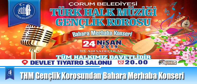THM Gençlik Korosundan Bahara Merhaba Konseri
