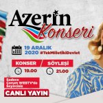 Azerin konseri 19 Aralık’ta