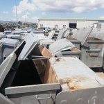 Konteynerler tamir ediliyor