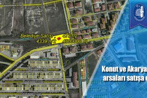Konut ve Akaryakıt İstasyonu arsaları satışa çıktı