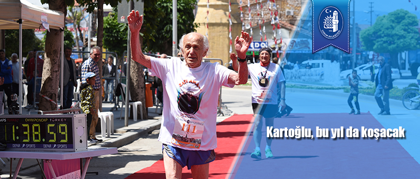 Kartoğlu, bu yıl da koşacak