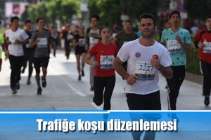 Trafiğe koşu düzenlemesi