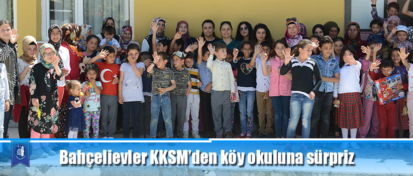 Bahçelievler KKSM’den köy okuluna sürpriz