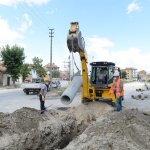 Belediyemiz, Buharaevler ve Kunduzhan'da çalışmalarını sürdürüyor