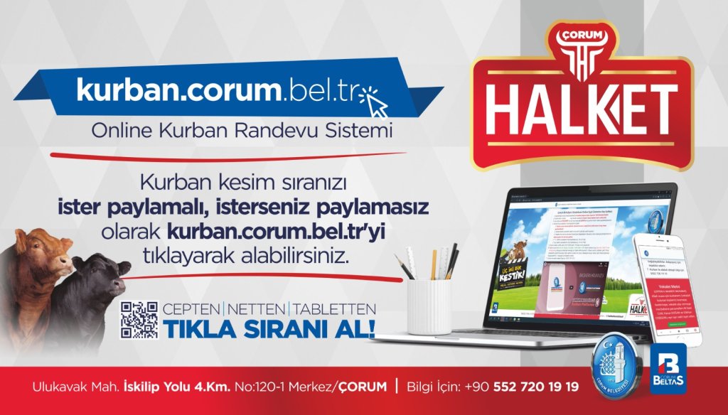 HalkEt’te kurban kesimi için online randevu sistemi açıldı