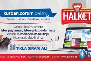 HalkEt’te kurban kesimi için online randevu sistemi açıldı
