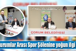 3. Kurumlar Arası Spor Şölenine yoğun ilgi