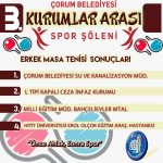 Kurumlar Arası Spor Şöleni tüm hızıyla devam ediyor