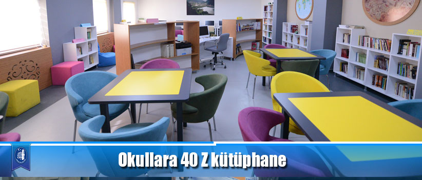 Okullar 40 Z kütüphane