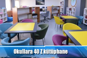 Okullar 40 Z kütüphane